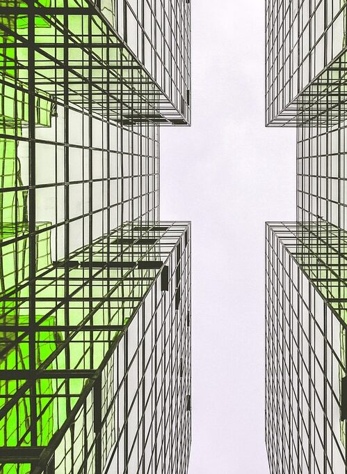 architecture, green, building
